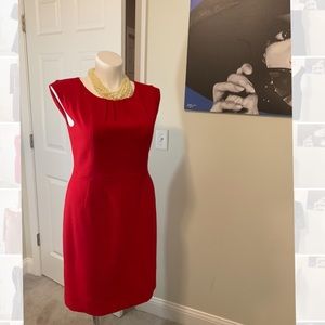 Red dress